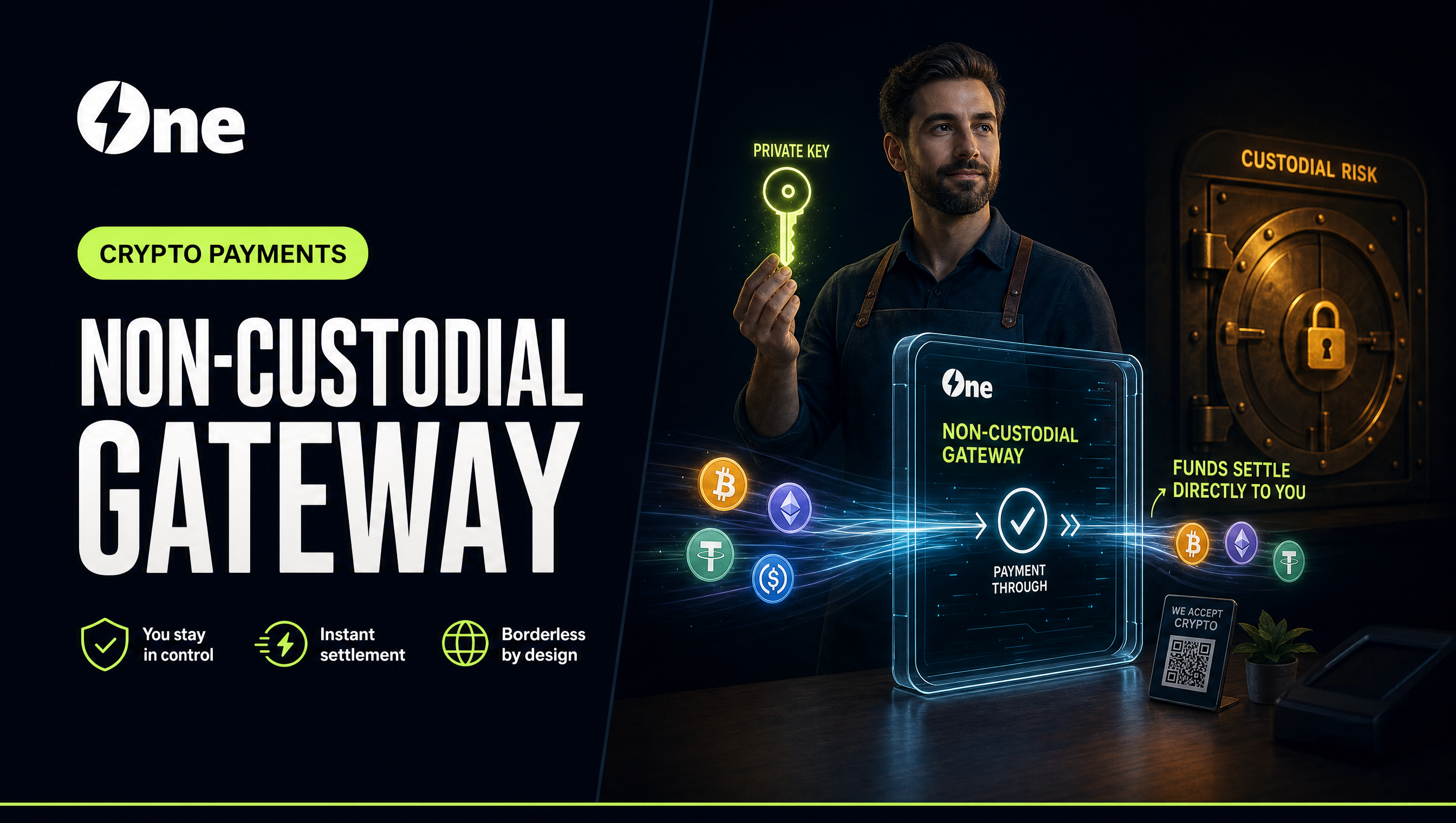 What Is a Non-Custodial Crypto Payment Gateway?